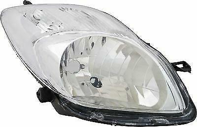 TOYOTA YARIS 2009 - 2011 HEADLIGHT HALOGEN DRIVER SIDE RIGHT NEW 811300D340