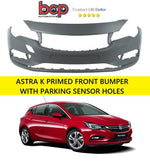 Load image into Gallery viewer, VAUXHALL ASTRA K  2015- 2019 FRONT BUMPER WITH 2 PARKING SENSOR HOLES 39052728
