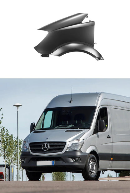 MERCEDES SPRINTER FRONT WING 2013 - 2018 LEFT PASSENGERS SIDE 9068810101PRIMED