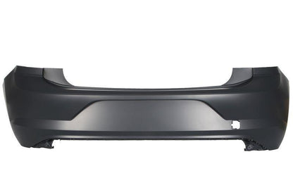 VW POLO 2017- 2021 REAR BUMPER PRIMED NO PARKING SENSORS NO EXHUAST CUT STANDARD