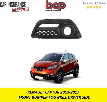 RENAULT CAPTUR 2013 - 2017 FRONT LOWER BUMPER RIGHT FOG GRILLE NEW 620752406R