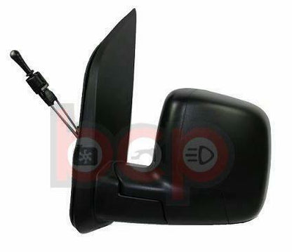 CITROEN NEMO PEUGEOT BIPPER FIAT FIORINO 08> DOOR WING MIRROR LEFT PASSENGERS LH