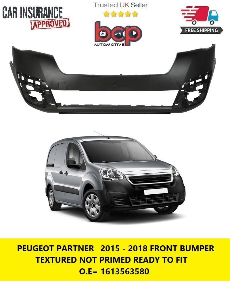 PEUGEOT PARTNER 2015 - 2018 FRONT BUMPER NEW INSURANCE APPROVED TEXTURED