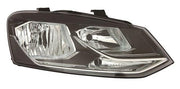 VW POLO 2014 - 2018 HEADLIGHT SQUARE BEZEL RIGHT DRIVERS SIDE 6C2941006