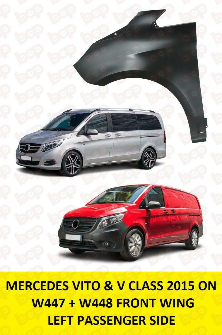 MERCEDES VITO 2015 ON W447 FRONT WING LEFT PASSENGERS SIDE PRIMED A4478800600