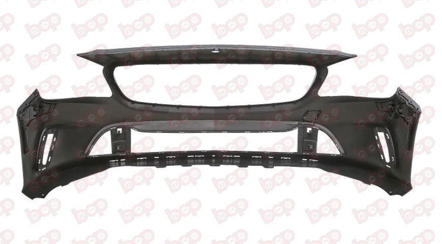 A CLASS W176 2015 – 2018 FRONT BUMPER NO PARKING SENSORS HOLES OEM QUALITY