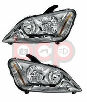 FORD FOCUS C MAX 2003-2007 HEADLIGHTS HEADLAMPS PAIR LEFT AND RIGHT