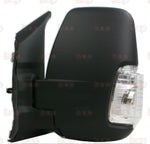 Load image into Gallery viewer, FORD TRANSIT MK8 2014 - 2025 DOOR WING MIRROR MANUAL CLEAR INDICATOR PASSENGERS
