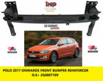 Load image into Gallery viewer, VW POLO 2017 - 2021 FRONT BUMPER REINFORCEMENT CROSSMEMBER CRASH BAR CARRIER
