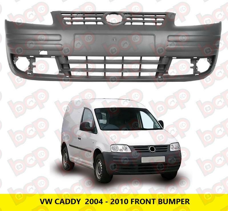VW CADDY 2004 - 2010 FRONT BUMPER  NO PARKING SENSORS INSURANCE APPROVED