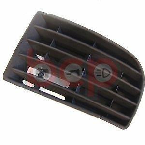 VW GOLF MK5 2004 - 2008 FRONT BUMPER LEFT GRILLE STANDARD MODELS PASSENGERS LH