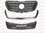Load image into Gallery viewer, MERCEDES SPRINTER FRONT BUMPER COMPLETE KIT 2014 - 2018 TEXTURED A90688015709B51
