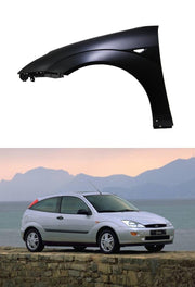FORD FOCUS 1999 - 2004 FRONT WING LEFT PASSENGERS SIDE INSURANCE APPROVED