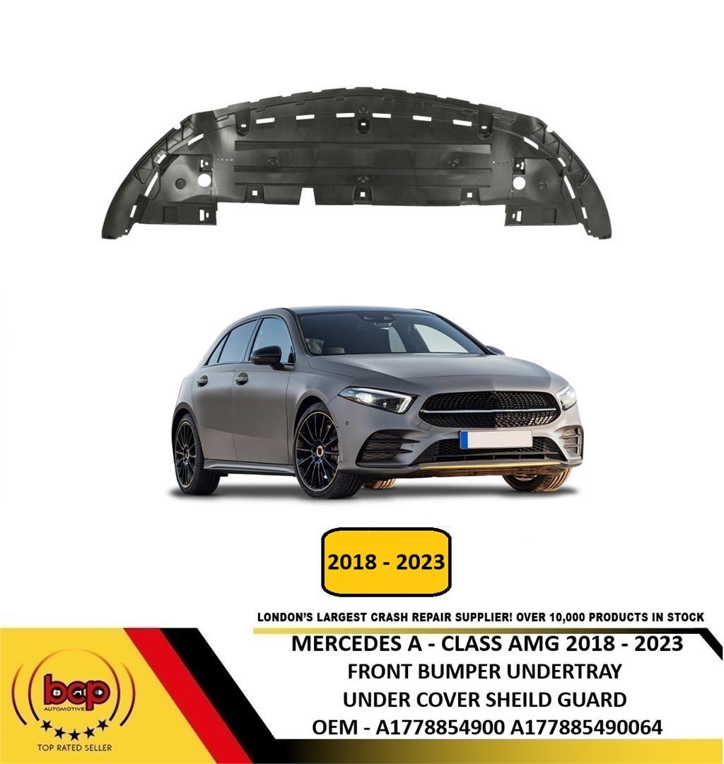 MERCEDES A – CLASS W177 AMG LINE FRONT BUMPER UNDERTRAY UNDERCOVER SHIELD GUARD