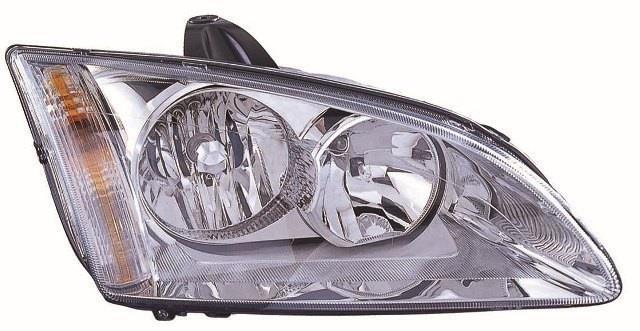 FORD FOCUS 2005-2008 CHROME HEADLIGHT HEADLAMP RH RIGHT DRIVER SIDE O/S