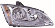 FORD FOCUS 2005-2008 CHROME HEADLIGHT HEADLAMP RH RIGHT DRIVER SIDE O/S