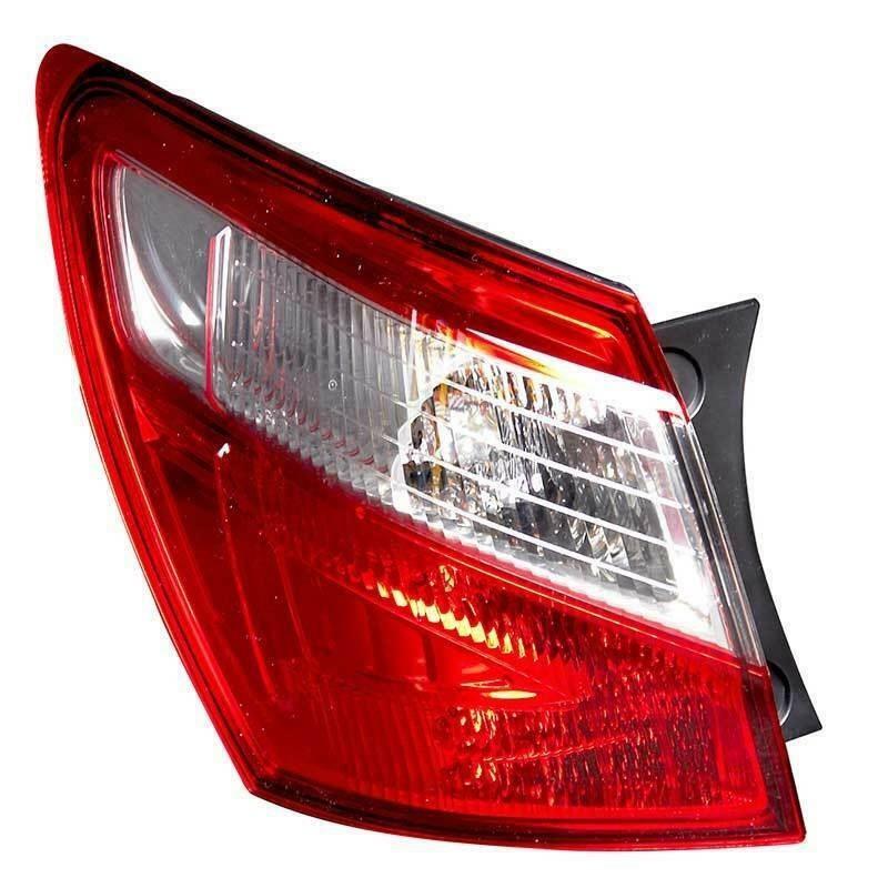 FOR NISSAN QASHQAI 2010 - 2014 REAR LIGHT TAIL LIGHT OUTER PASSENGER SIDE LED NEW