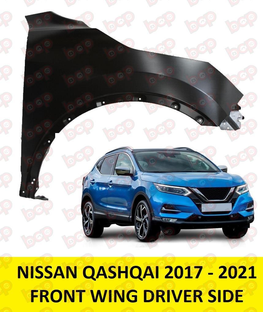 FOR NISSAN QASHQAI 2017 - 2021 FRONT WING RIGHT DRIVER SIDE PRIMED NEW INSURANCE UK