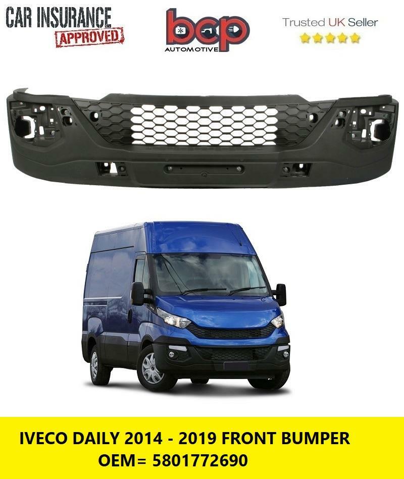 IVECO DAILY 2014 - 2019 FRONT BUMPER TEXTURED NEW INSURANCE APPROVED