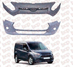 Load image into Gallery viewer, FORD TRANSIT CONNECT FRONT BUMPER UPPER AND LOWER WITH FOGS PRIMED 2014 - 2018