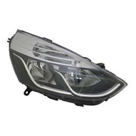 RENAULT CLIO MK4 2012 - 2016 BLACK CHROME TRIM HEADLIGHT HEADLAMP DRIVERS RIGHT