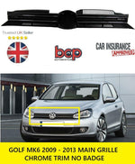 Load image into Gallery viewer, VOLKSWAGEN GOLF MK6 2008-2013 FRONT RAD GRILLE BLACK WITH CHROME BRAND NEW
