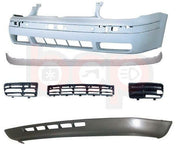 VW GOLF MK4 1998-2003 FRONT BUMPER COMPLETE WITH ALL GRILLES & MOULDING NEW