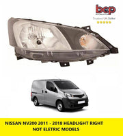 FOR NISSAN NV200 2011 - 2018 HEADLIGHT HEADLAMP RIGHT DRIVERS SIDE 26010JX00A