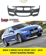 Load image into Gallery viewer, BMW 3 SERIES F30 F31 2012 - 2019 FRONT BUMPER PRIMED M SPORT NEW 51118055819