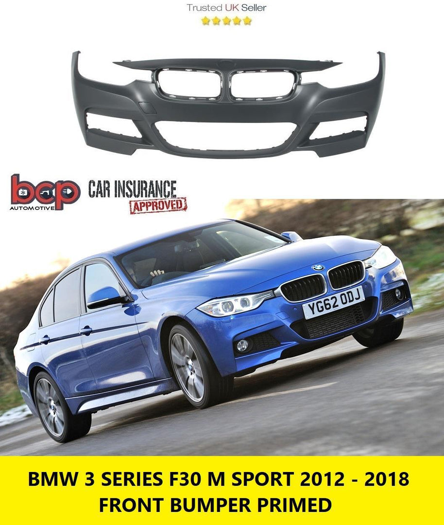 BMW 3 SERIES F30 F31 2012 - 2019 FRONT BUMPER PRIMED M SPORT NEW 51118055819