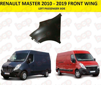 VAUXHALL MOVANO 2010 - 2019 FRONT WING LEFT PASSENGERS NEW FENDER ARCH