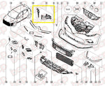Load image into Gallery viewer, RENAULT CLIO 2012 - 2019 FRONT BUMPER BRACKET SIDE SUPPORT GUIDE LEFT &amp; RIGHT