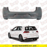 Load image into Gallery viewer, VW GOLF REAR BUMPER 2017 – 2020 NO PARKING SENSORS OE 5G6807417BQGRU