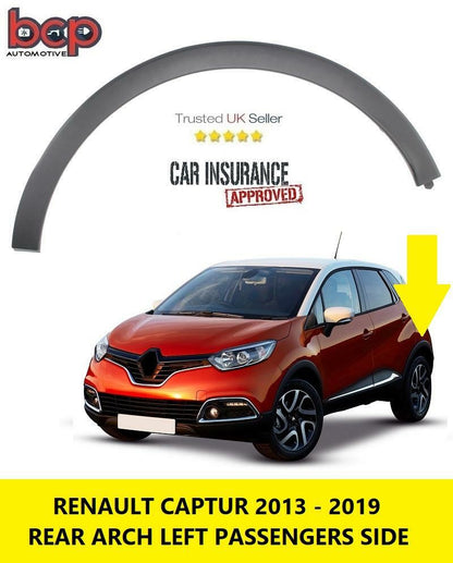 RENAULT CAPTUR 2013 - 2020 REAR WHEEL ARCH TRIM LEFT PASSENGER SIDE N/S NEW