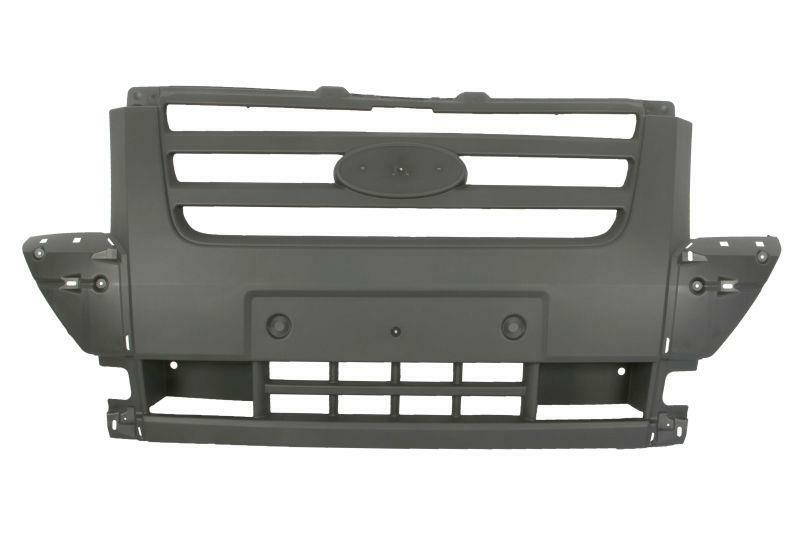 FORD TRANSIT MK7 2006 - 2014 FRONT BUMPER COMPLETE ALL 3 SECTIONS WITH BRACKETS