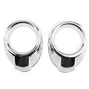 FORD FOCUS 2011- 2014 FRONT FOG LIGHT SURROUND TRIM CHROME PAIR LEFT + RIGHT