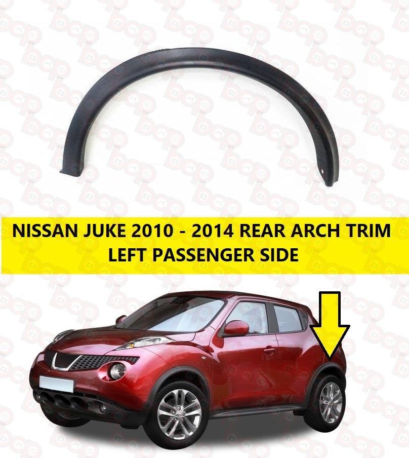 FOR NISSAN JUKE 2014 - 2019 REAR WHEEL ARCH TRIM LEFT MOULDING OUTER