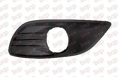 FORD FOCUS FRONT BUMPER FOG GRILLE WITH HOLE RIGHT DRIVER NO CHROME 2008 - 2012