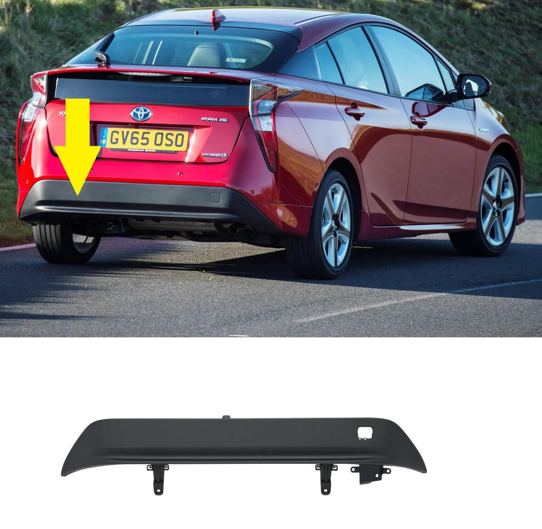 TOYOTA PRIUS 2016 - 2019 REAR BUMPER LOWER SPOILER SPLITTER INSURANCE APPROVED