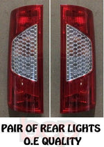 Load image into Gallery viewer, FORD TRANSIT CONNECT 2009 - 2013 PAIR REAR LIGHTS TAIL BACK LAMPS LEFT &amp; RIGHT
