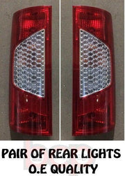 FORD TRANSIT CONNECT 2009 - 2013 PAIR REAR LIGHTS TAIL BACK LAMPS LEFT & RIGHT