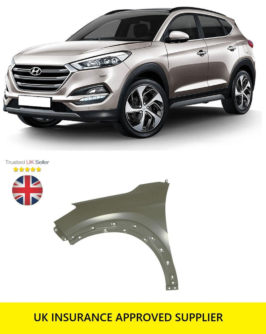 HYUNDAI TUCSON 2015 - 2018 FRONT WING LEFT PASSENGERS SIDE INSURANCE APPROVED OE
