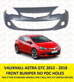 Load image into Gallery viewer, VAUXHALL ASTRA GTC 3 DOOR 2012 – 2018 FRONT BUMPER PRIMED NO SENSOR HOLES NEW