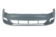 VW GOLF MK7 2012 - 2016 FRONT BUMPER PRIMED WITH  WASHER JET HOLES 5G0807217BSGR