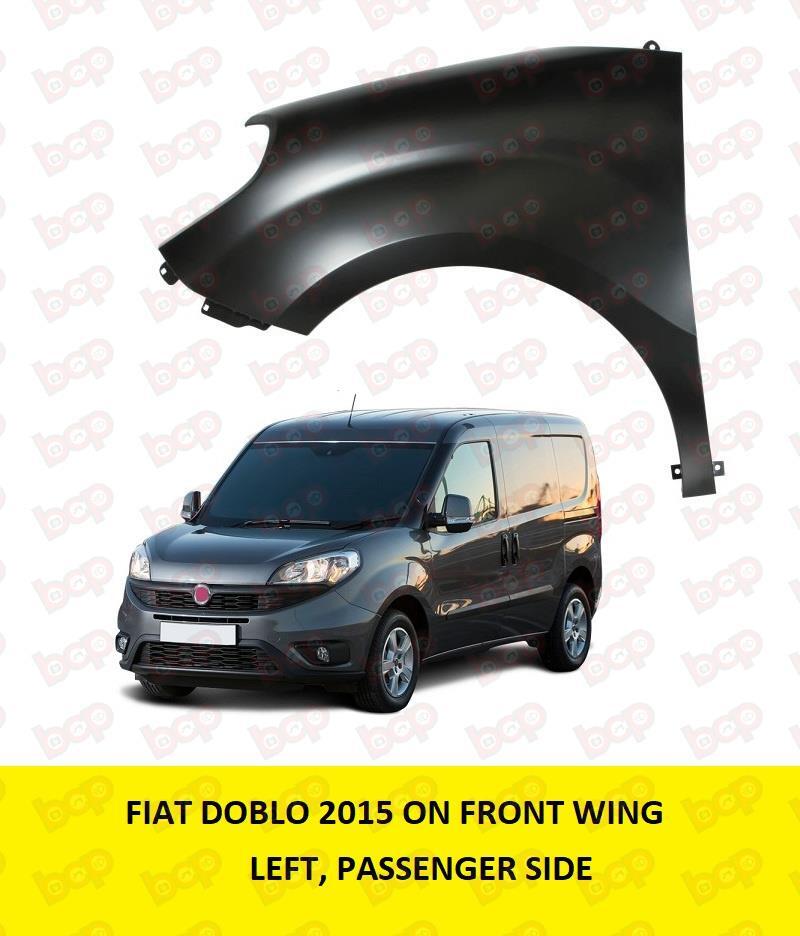 FIAT DOBLO 2015 ON FRONT WING FENDER LEFT PASSNGERS SIDE READY TO PAINT