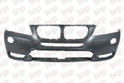 BMW X3 FRONT BUMPER 2010 2014 NOT M SPORT NEW NO SENSORS HOLE 51117210451