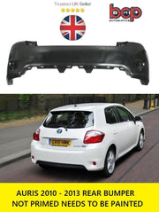 TOYOTA AURIS 2010 - 2012 REAR BUMPER BRAND NEW NOT PRIMED 5215902974 HATCHBACK