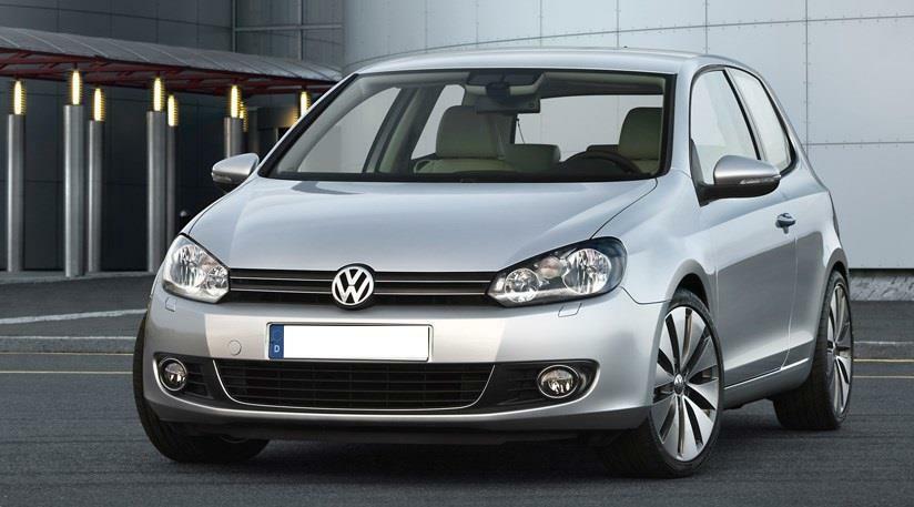 VW GOLF MK6 2008 - 2013 REAR BUMPER 5K6807417GRU PRIMED WITH SENSOR HOLES
