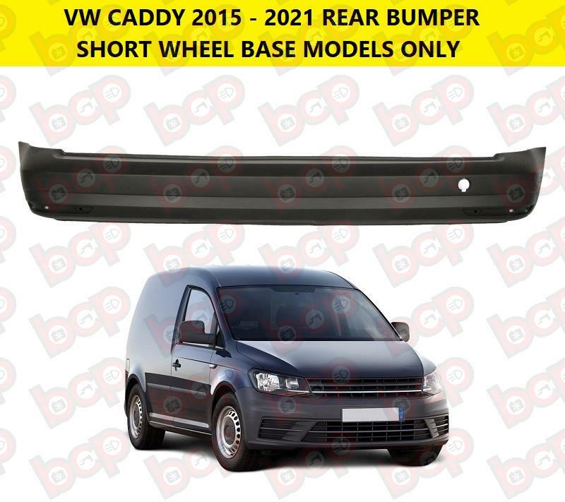 VW CADDY REAR BUMPER 2015 – 2021 SHORT WHEEL BASE MODELS ONLY NO SENSORS TEXTURE