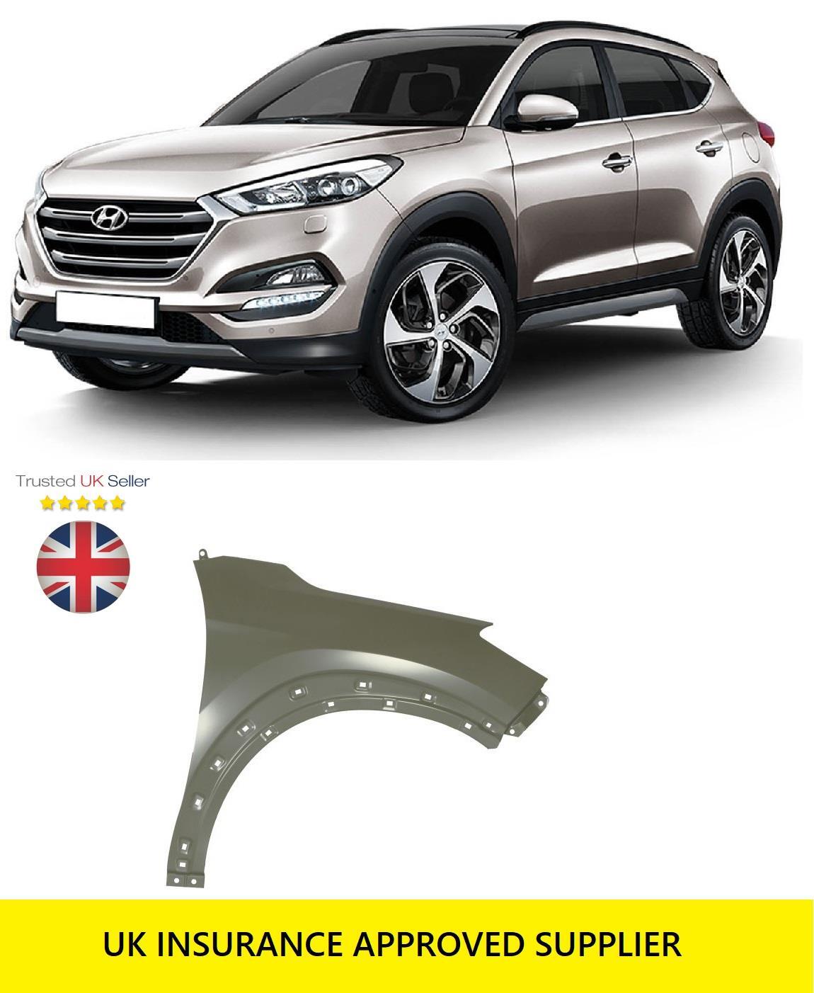 HYUNDAI TUCSON 2015 - 2018 FRONT WING RIGHT DRIVER SIDE INSURANCE APPROVED NEW